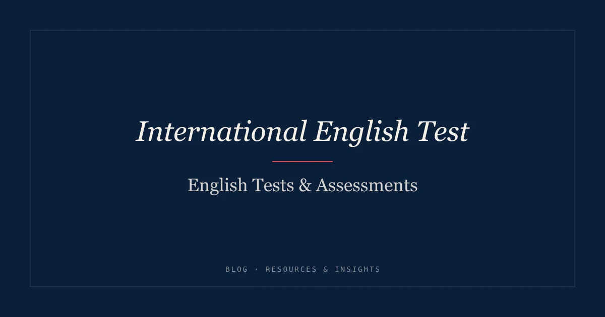 Los 8 mejores tests de nivel de inglés gratis online 2024